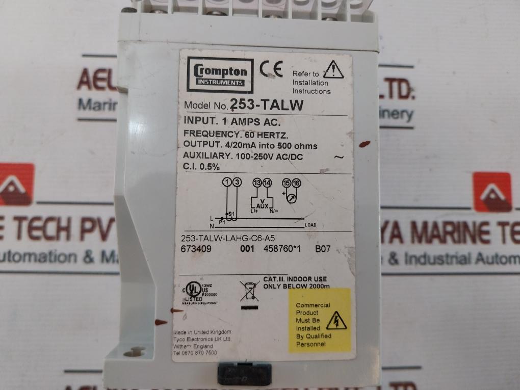 Crompton 253-talw Interface Module 100-250V 60Hz