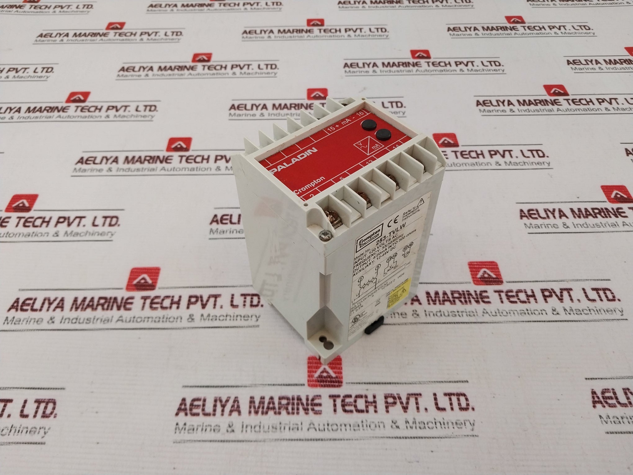 Crompton 253-tvlw Voltage Transducer 120 V 55(50/60) Hz