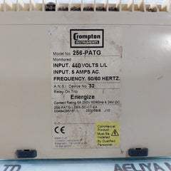 Crompton 256-patg Protector Trip Relay