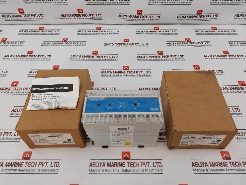 Crompton 256-patw Protector Trip Relay 50/60hz