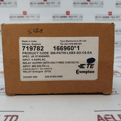 Crompton 256-patw Protector Trip Relay 50/60hz