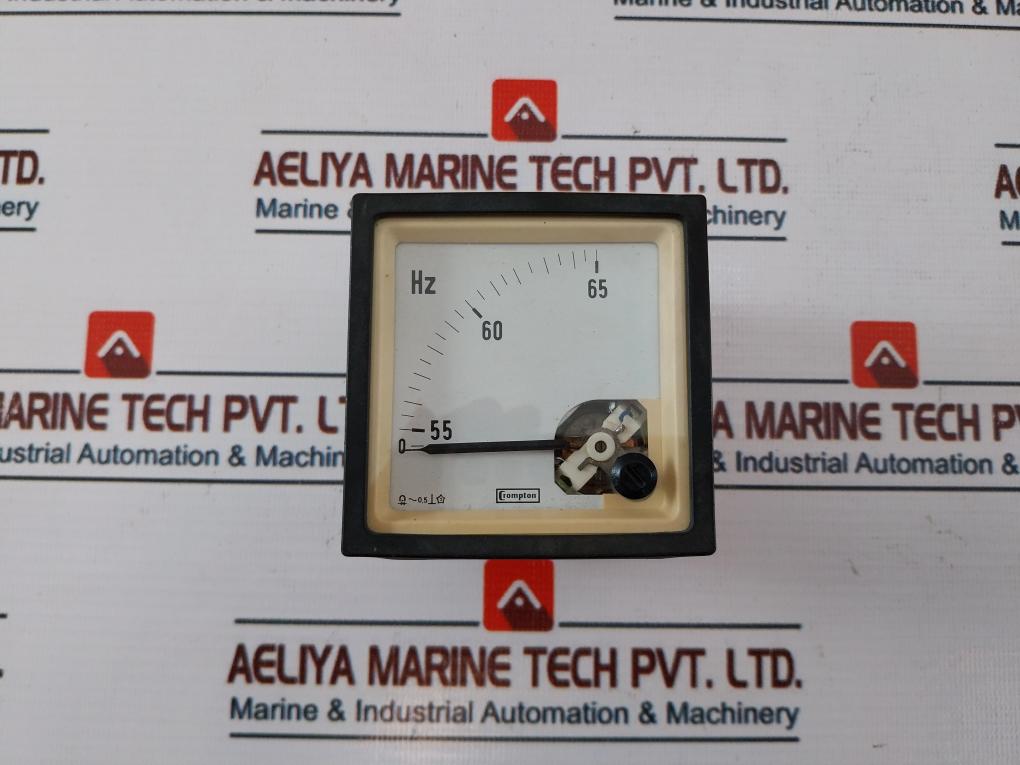 Crompton 55-65 HZ Frequency Meter