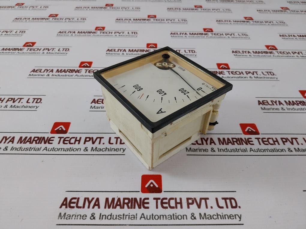 Crompton 750/5A Current Meter 0-750A Industrial Grade Model Q2174