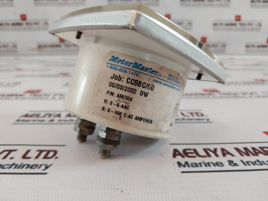 Crompton AM/304 Amperes Meter 0-150DC Amp