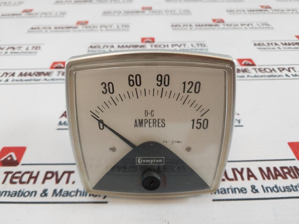 Crompton Am/304 Amperes Meter 0-150Dc Amp