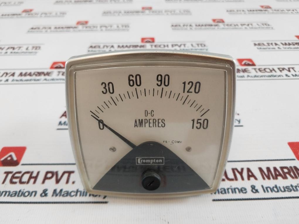 Crompton AM/304 Amperes Meter 0-150DC Amp