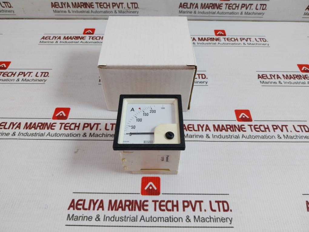 Crompton Control Analog Ammeter 600V 50/60 Hz Ip54 Part No E243-026G