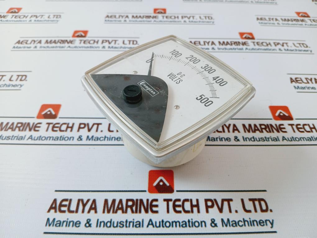 Crompton CR016-01VA-SFSF Analog Panel Meter 0-500 D-C Volt