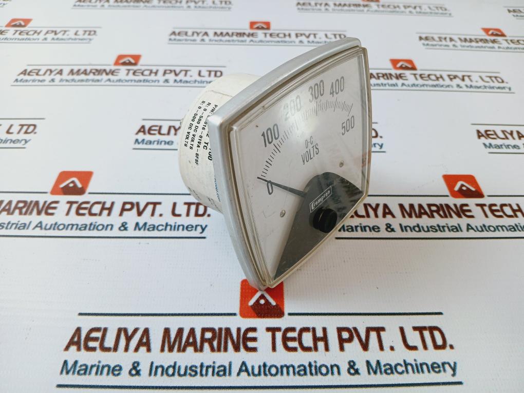 Crompton CR016-01VA-SFSF Analog Panel Meter 0-500 D-C Volt