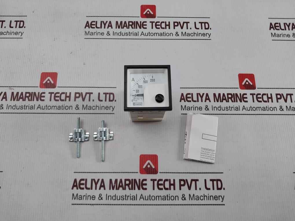 Crompton E242-75a-g-la-rl-c7 Eurodin Series Analogue Ammeter 0-200a