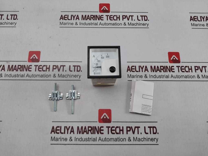 Crompton E242-75a-g-la-rl-c7 Eurodin Series Analogue Ammeter 0-200a