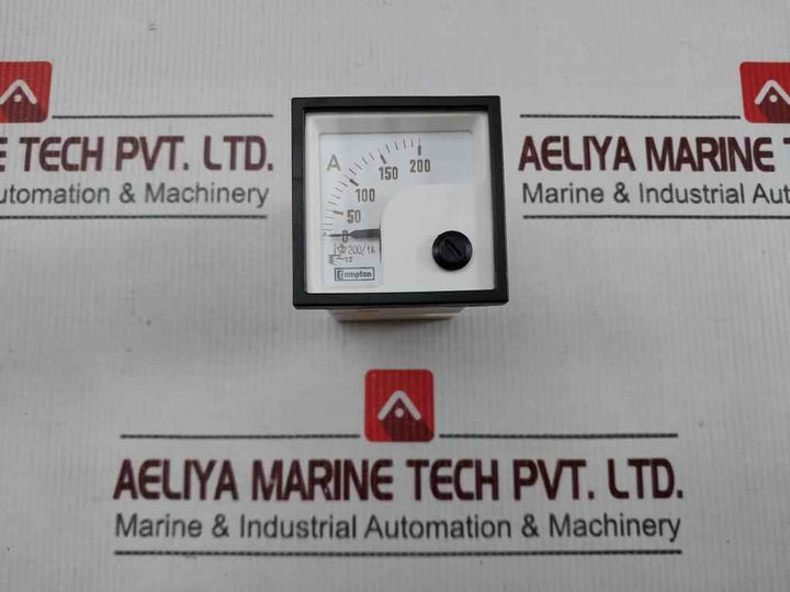 Crompton E242-75a-g-la-rl-c7 Eurodin Series Analogue Ammeter 0-200a
