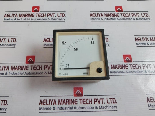 Crompton E244-41s-g-rn-ag-ag Frequency Meter 45-50-55 Heartz 200-250 V