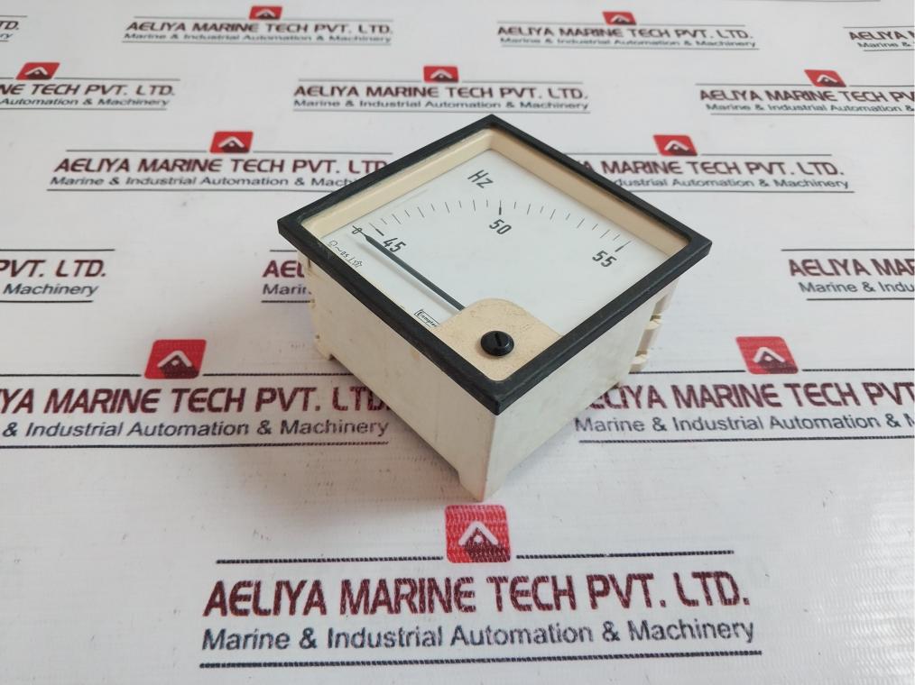 Crompton E244-41s-g-rn-ag-ag Frequency Meter 45-50-55 Heartz 200-250 V