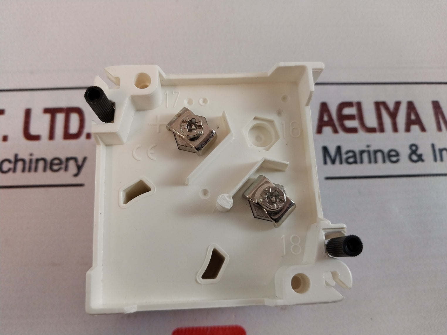 Crompton Eq72C Analogue Panel Indicator Ammeter 0-20/60 A