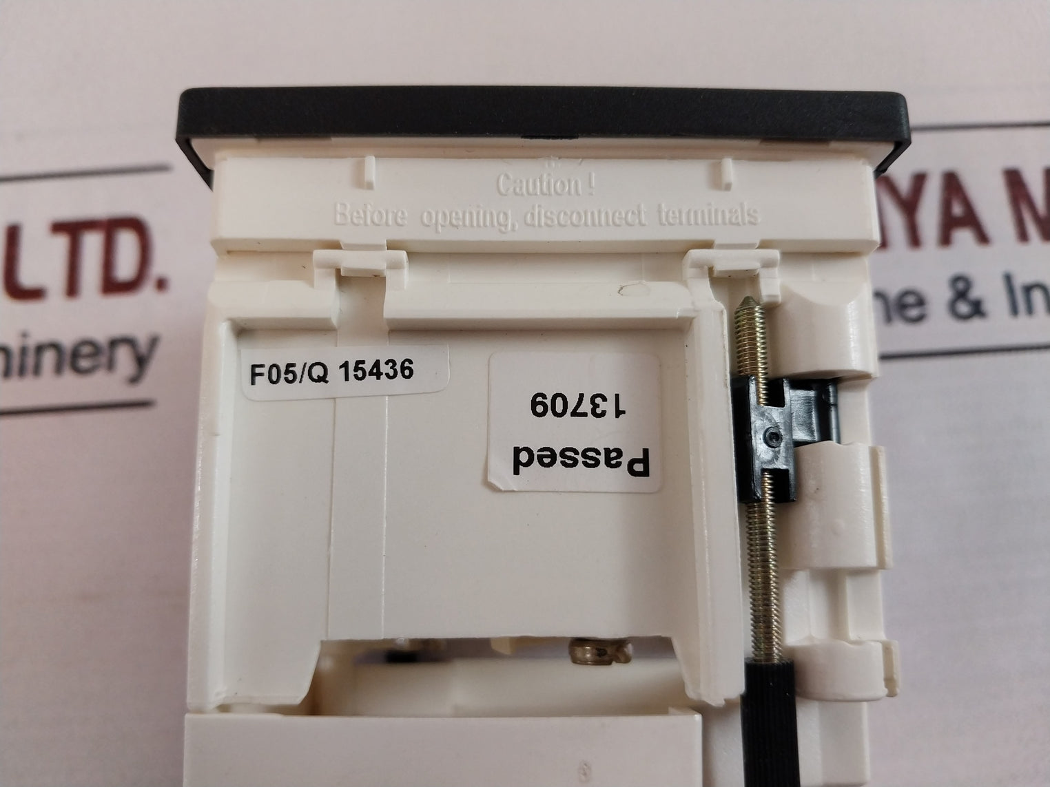 Crompton Eq72C Analogue Panel Indicator Ammeter 0-20/60 A