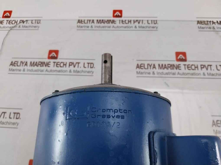 Crompton Greaves Gf6434 Single Phase Ac Electric Motor 1425 Rpm 220/230v