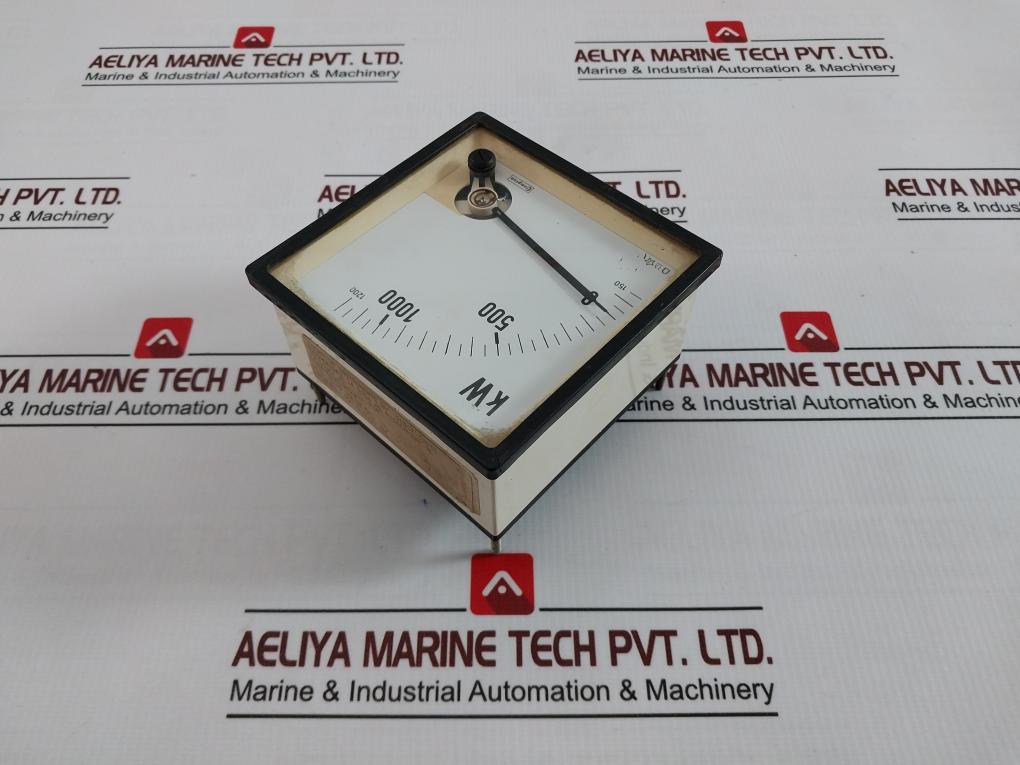 Crompton Instruments 01804-32033 Kilowatt Meter 150-0-1200 Kw