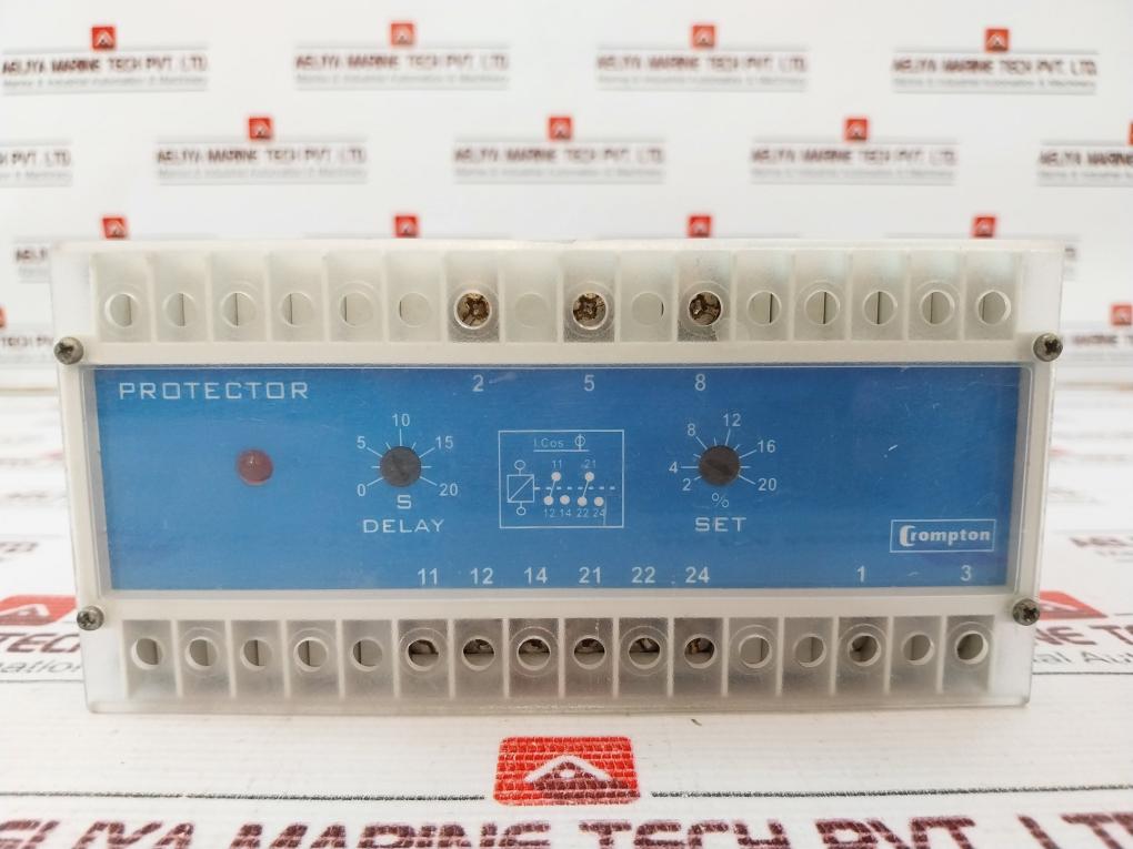 Crompton Instruments 256-patw Reverse Power Relay 5a 250v 50/60 Hz