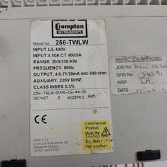Crompton Instruments 256-twlw Watt Transducer 60Hz