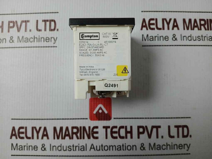 Crompton Instruments E242-75A-g-la-rl-c7