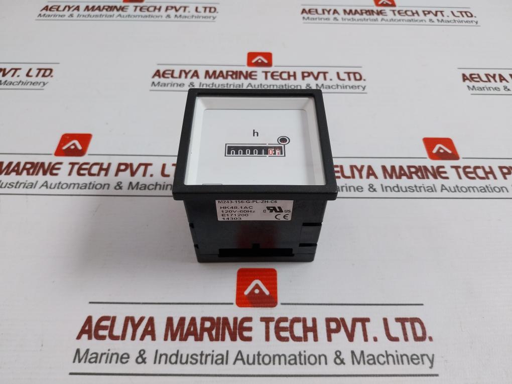 Crompton M243-156-g-pl-zh-c6 Hours Meter 120V-60Hz