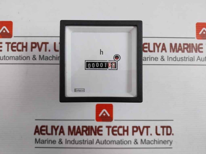 Crompton M243-156-g-pl-zh-c6 Hours Meter 120V-60Hz