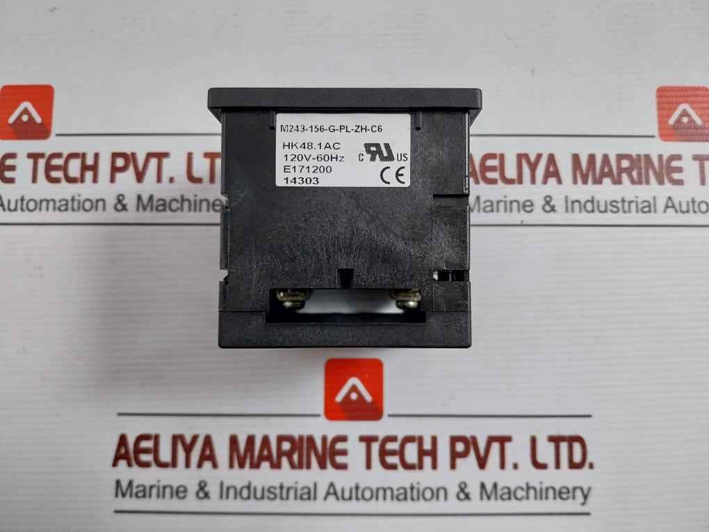 Crompton M243-156-g-pl-zh-c6 Hours Meter 120V-60Hz