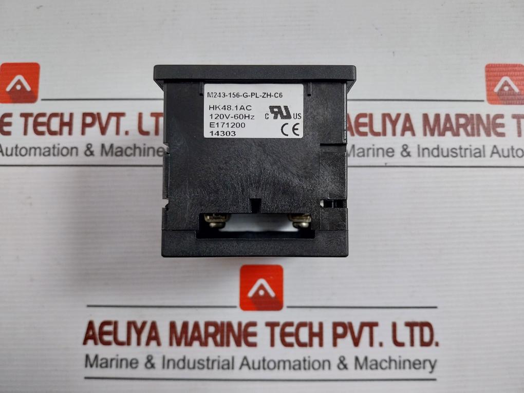 Crompton M243-156-g-pl-zh-c6 Hours Meter 120V-60Hz