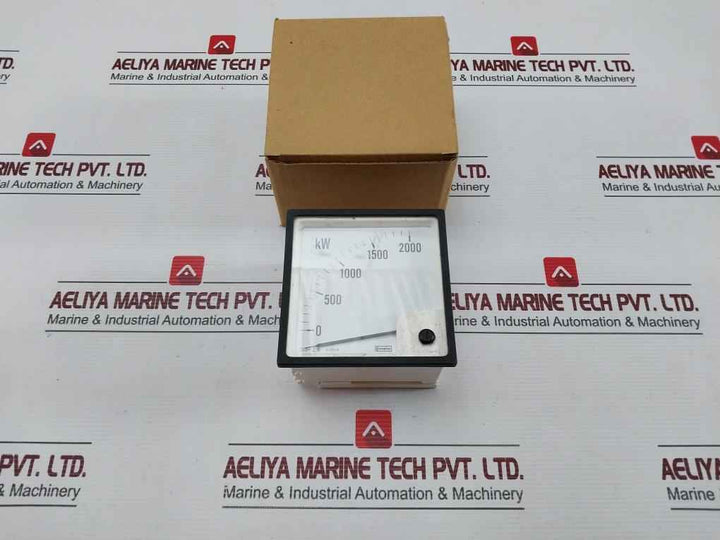 Crompton Power Factor Meter 0-2000Kw 4-20Madc E203000