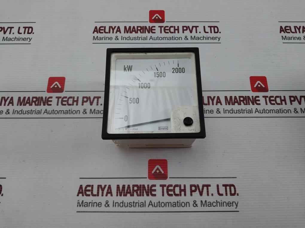 Crompton Power Factor Meter 0-2000Kw 4-20Madc E203000