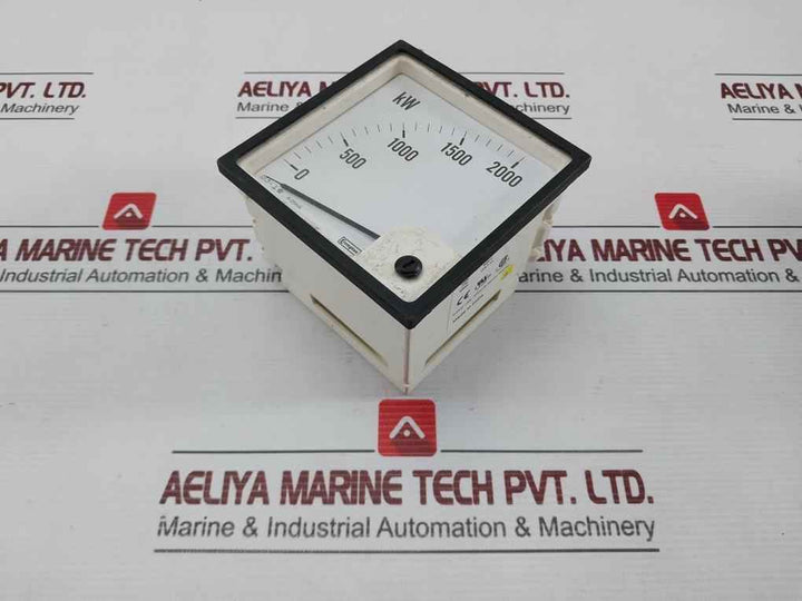 Crompton Power Factor Meter 0-2000Kw 4-20Madc E203000