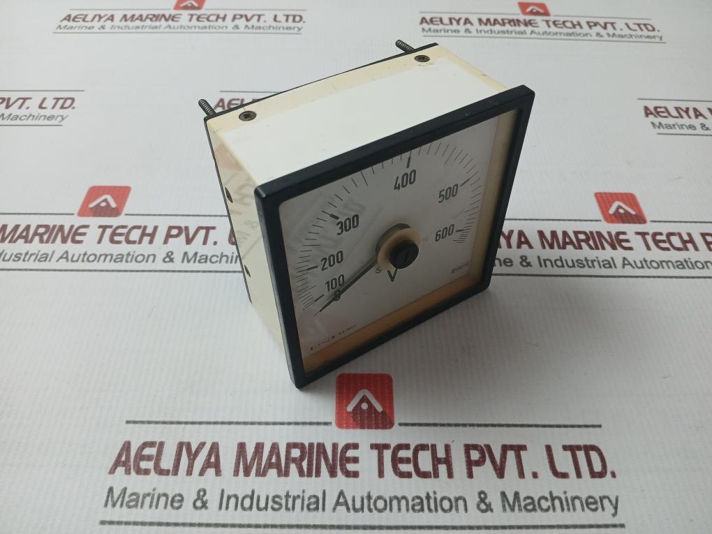 Crompton 0-600 V Analog Voltmeter