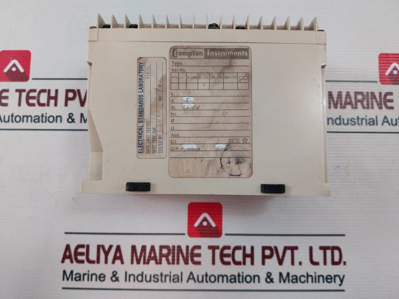 Crompton 256-t 3-phase 3-wire Unbalanced Load Transducer 415V