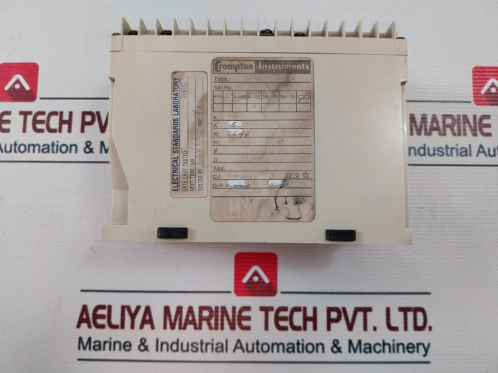 Crompton 256-t 3-phase 3-wire Unbalanced Load Transducer 415V