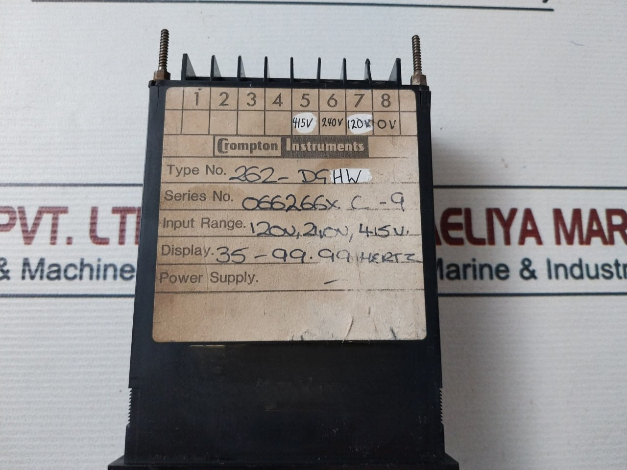 Crompton 262-dghw Led Digital Indicator