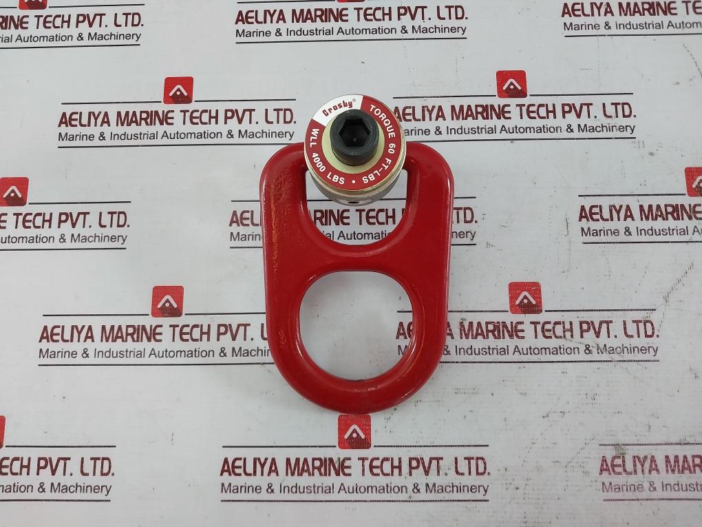 Crosby Hr-1000 Heavy Lift Swivel Hoist Ring 1068022 4000 Lbs Torque 60 Ft-lbs