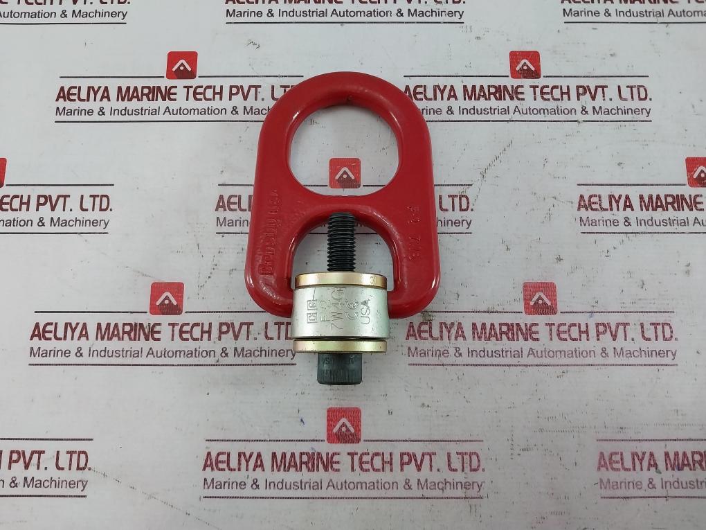 Crosby Hr-1000 Heavy Lift Swivel Hoist Ring 1068022 4000 Lbs Torque 60 Ft-lbs