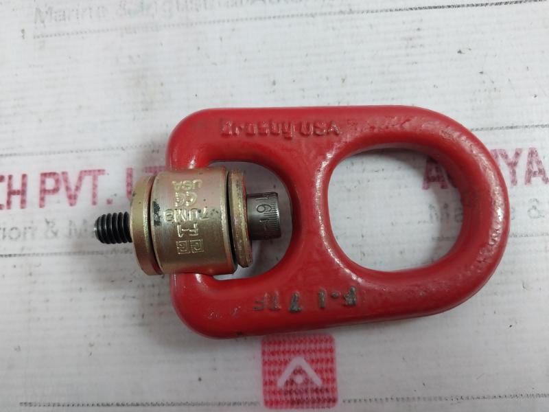 Crosby Hr-1000 Swivel Hoist Ring 1068002 Torque 7 Ft-lbs F-1 7Tf 800 Lbs