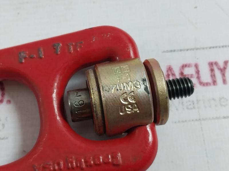 Crosby Hr-1000 Swivel Hoist Ring 1068002 Torque 7 Ft-lbs F-1 7Tf 800 Lbs