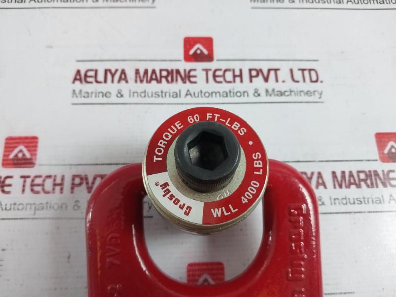 Crosby Hr-1000 Swivel Hoist Ring Torque 60 Ft-lbs F-2 7Vd 4000 Lbs