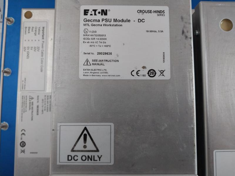 Crouse-hinds Workstation Display Module Eaton 18-36Vdc 5.5A