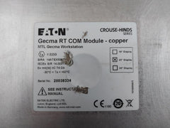 Crouse-hinds Workstation Display Module Eaton 18-36Vdc 5.5A