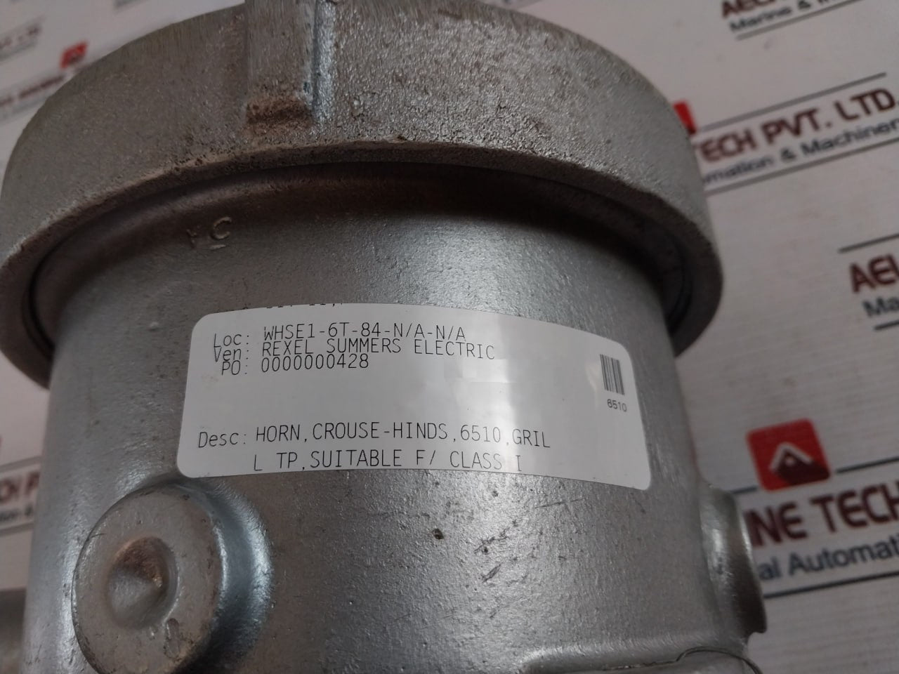 Crouse Hinds Eth 2313 Gb Mm2 Horn Audible Signal Appliance