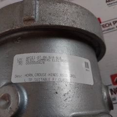 Crouse Hinds Eth 2313 Gb Mm2 Horn Audible Signal Appliance