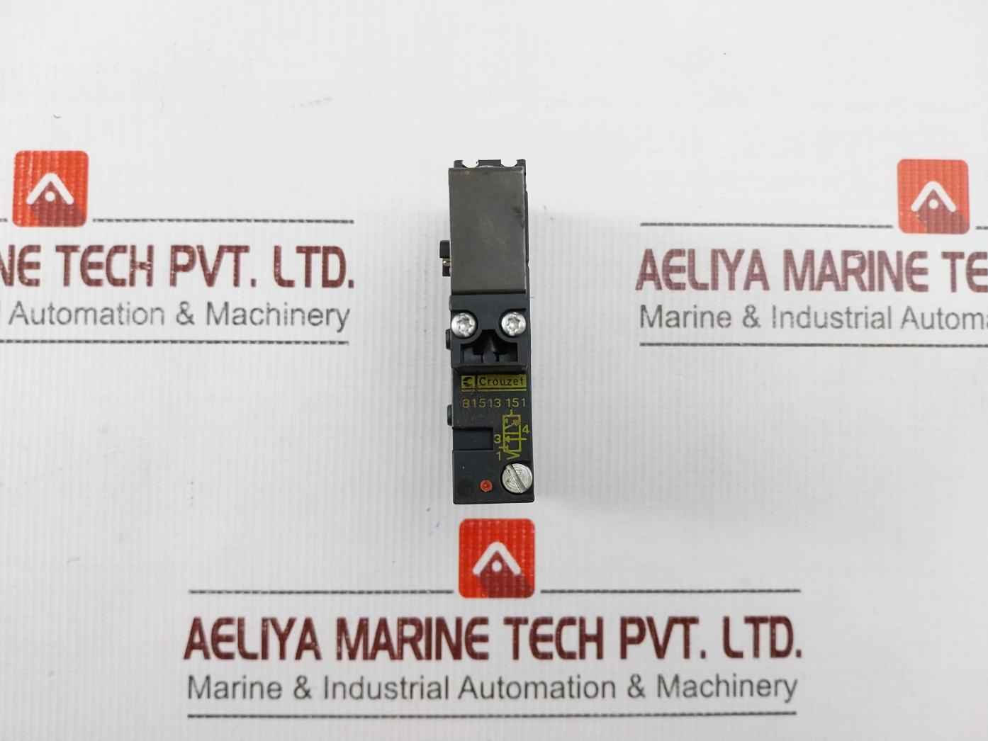 Crouzet 81513 151 Pneumatic Solenoid Valve Module 24V Dc 1W