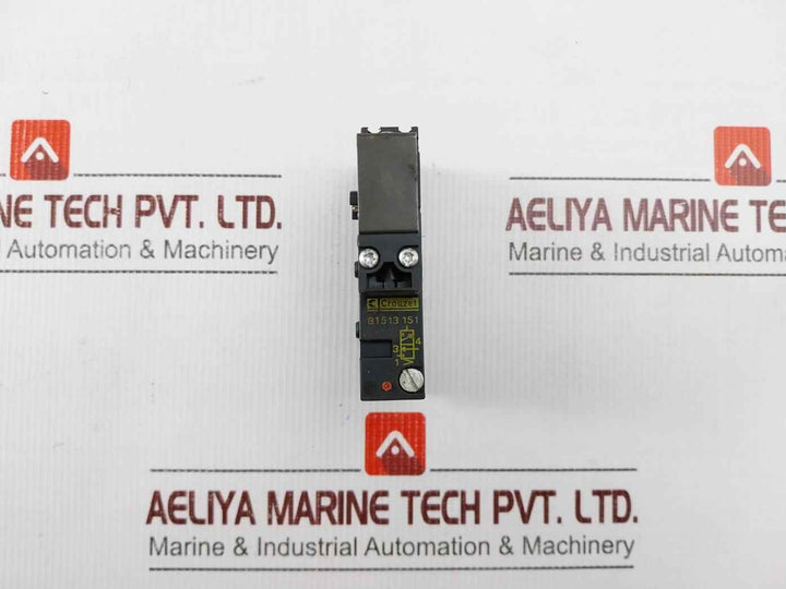 Crouzet 81513 151 Pneumatic Solenoid Valve Module 24V Dc 1W