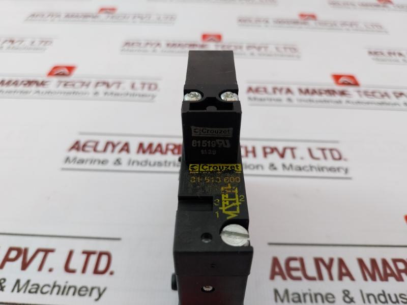 Crouzet 81 513 600 Series 2 Station Manifold End Base Dc 24V 1W