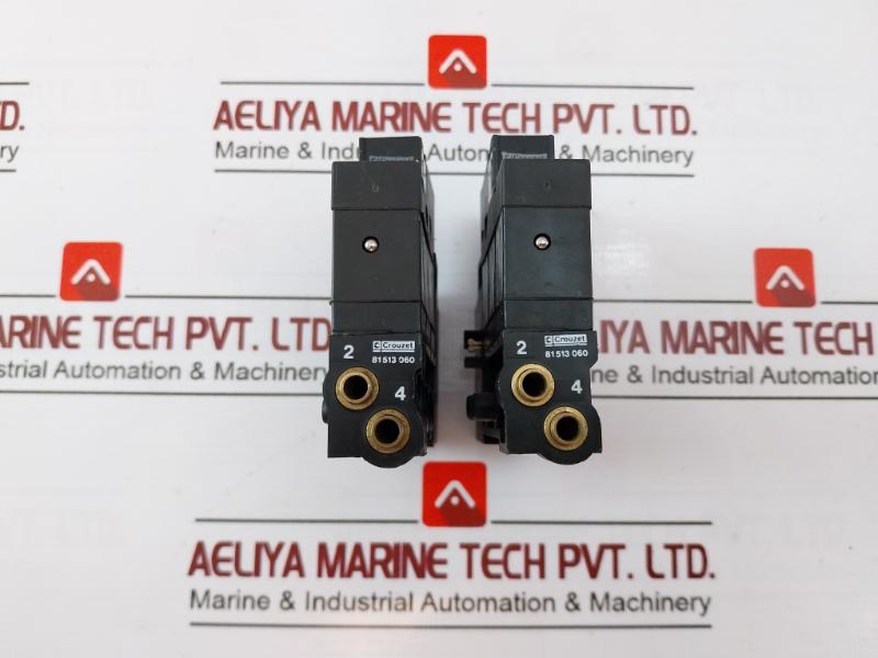 Crouzet 81 513 600 Series 2 Station Manifold End Base Dc 24V 1W