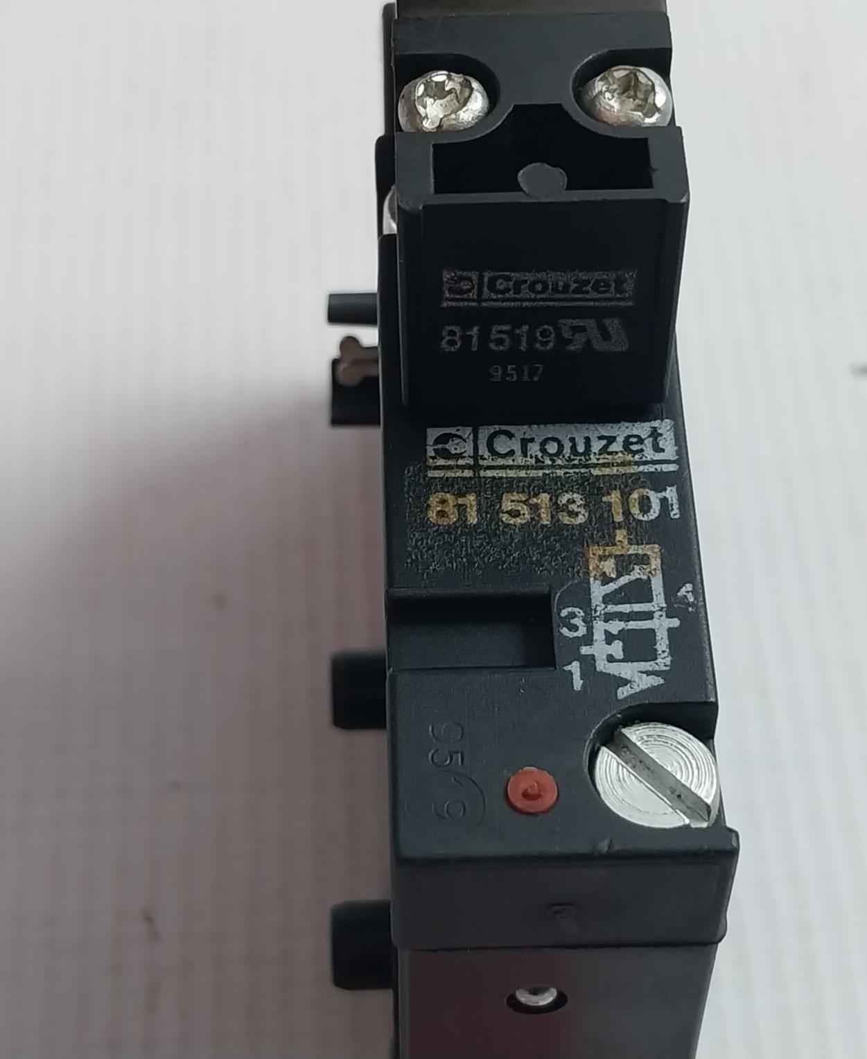 Crouzet 81519 Solenoid Valve Module Dc 24v 1w